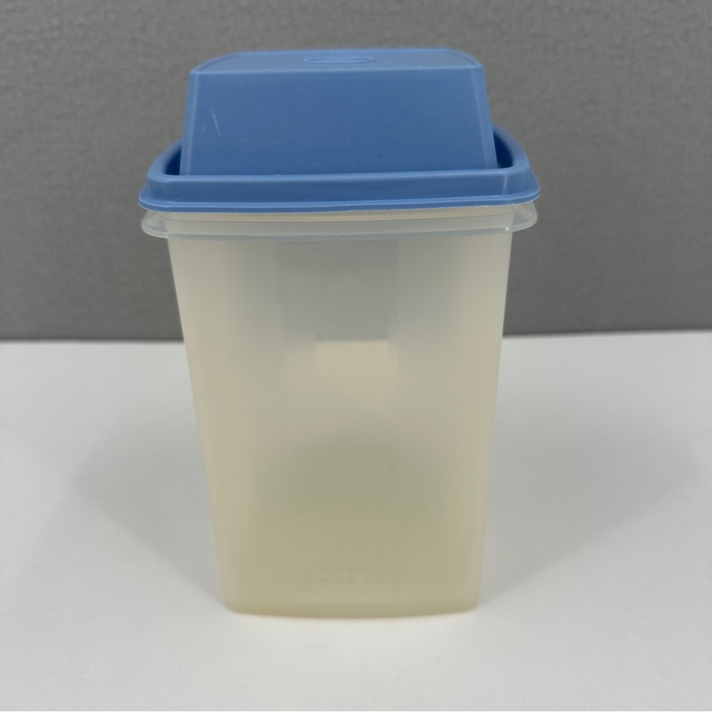Vintage Tupperware 3 Pc Pickle Keeper Blue Lid 1560-3 1562-4 1561-6 Pick-a-Deli - Picture 2 of 13